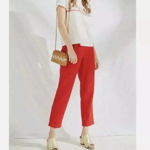 Urban Outfitters Red Ankle Pants